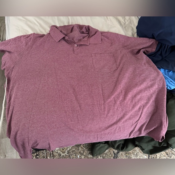 4 5XLT polos. Brands: Goodfellow & co and Winston - Picture 2 of 4